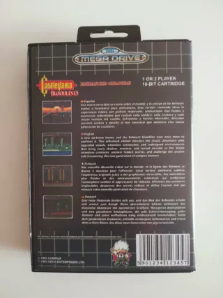 Juego Sega Mega Drive Castlevania