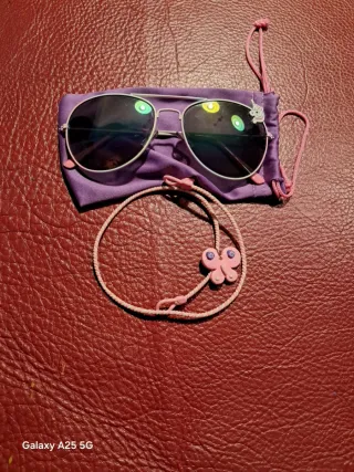 Occhiali da sole bimba con custodia