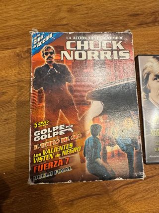 Lote 6 Películas Acción Chuck Norris DVD