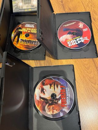 Lote 6 Películas Acción Chuck Norris DVD