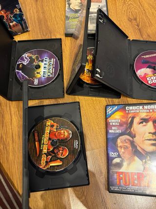 Lote 6 Películas Acción Chuck Norris DVD