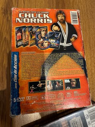 Lote 6 Películas Acción Chuck Norris DVD