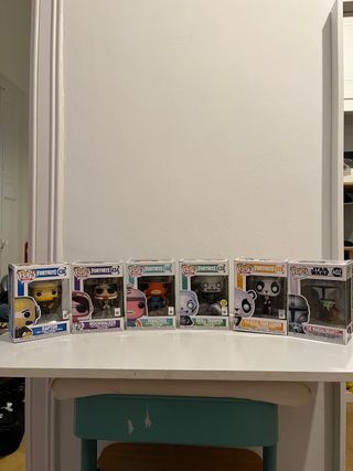 Lote Funko Pop Fortnite y Star Wars