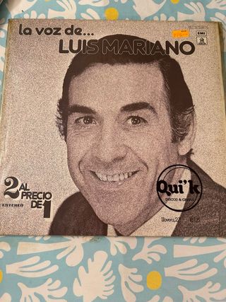 Disco Vinilo Luis Mariano La Voz De...