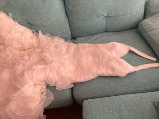 Vestido de Novia Aire Barcelona Talla 38 Crema