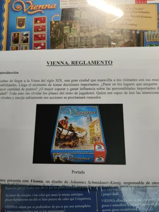Vienna Juego de Mesa Schmidt