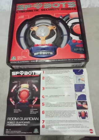 Spybots Room Guardian Robot Programmable