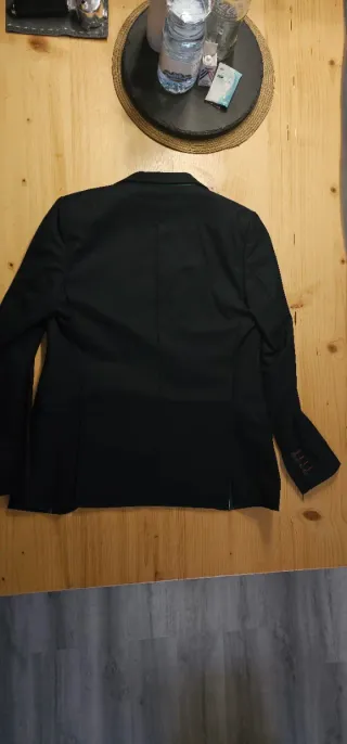 Traje completo "El Ganso" negro y rojo