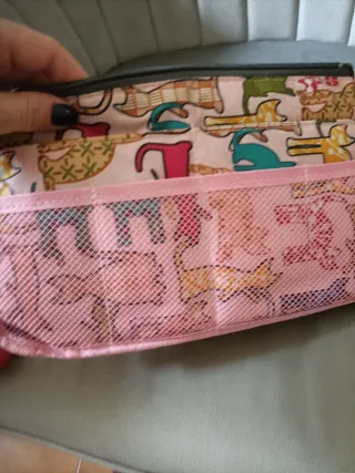 Organizer borsa/trousse con tasche