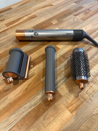 Dyson Airwrap Long Lite Dorado/Plateado