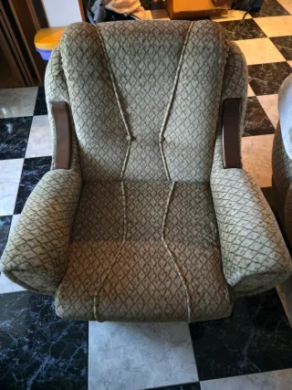 Sillón monoplaza con jarapa