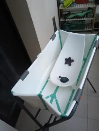 Bañera Stokke plegable