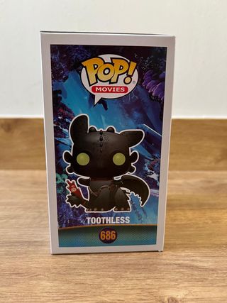 Funko Toothless 686 Pop Como Entrenar Dragon