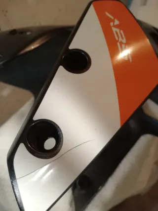 Guardabarros delantero ABS moto venta en mano