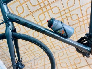 Bicicleta Gravel Trekk Gris