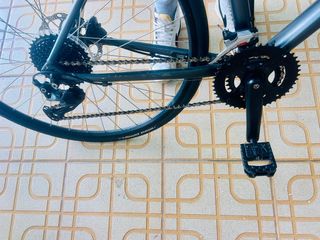 Bicicleta Gravel Trekk Gris