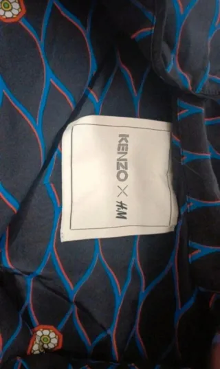 Vestido Kenzo Seda Ed. Limitada Talla M-L