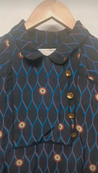 Vestido Kenzo Seda Ed. Limitada Talla M-L