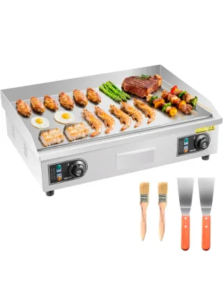 Plancha Eléctrica hosteleria Vevor