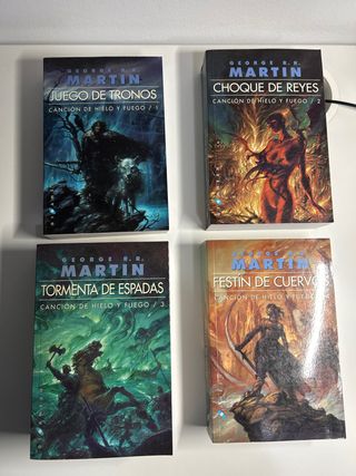 Libros juego de tronos