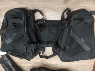 Alforjas para moto negras