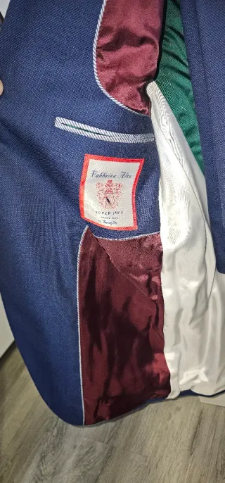 Traje El Ganso Azul y Verde