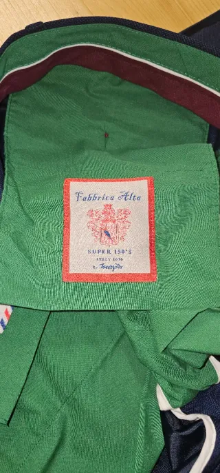 Traje El Ganso Azul y Verde