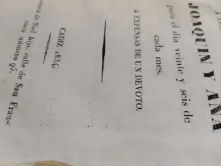 Libro de Oraciones y Rezos Antiguo del 1800 aprox