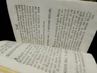 Libro de Oraciones y Rezos Antiguo del 1800 aprox