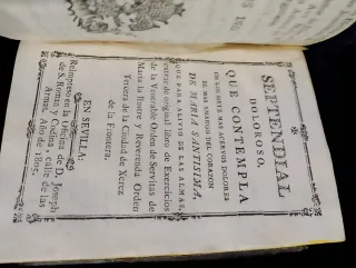 Libro de Oraciones y Rezos Antiguo del 1800 aprox