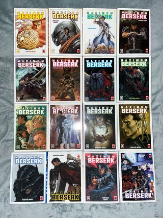 Maximum Berserk Completo + 4 postales
