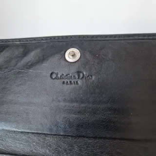 Cartera Lady Dior Wallet on Chain Negra