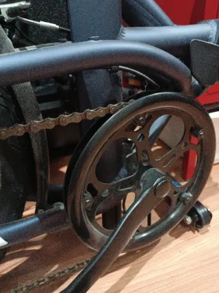 Bicicleta Plegable BTWIN Azul