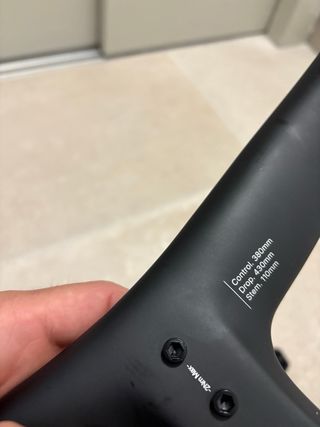 Manillar Megamo Silk Gravel Negro