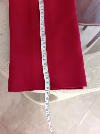 Pantaloni Zara rosso ciliegia