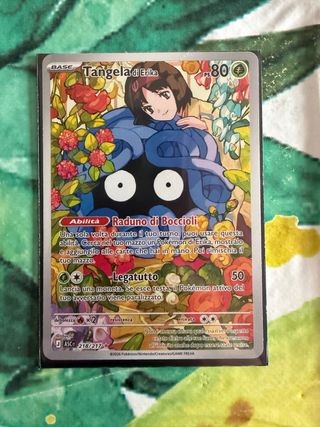 Carta Pokemon Tangela di Erika #218