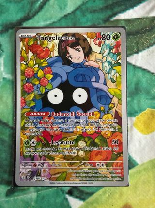 Carta Pokemon Tangela di Erika #218