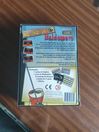 Juego de mesa El portero Baldomero