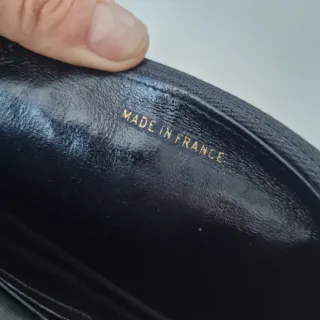 Bolso Cartera Chanel Piel Caviar Vintage Negro