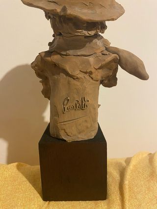 Busto terracotta Luciano Paoletti