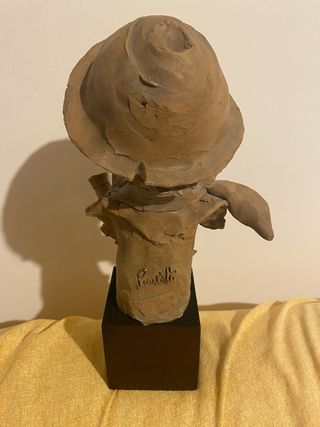 Busto terracotta Luciano Paoletti