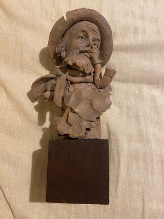 Busto terracotta Luciano Paoletti