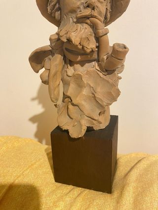 Busto terracotta Luciano Paoletti
