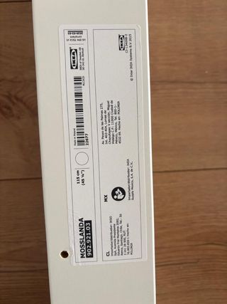 Estantes para cuadros IKEA MOSSLANDA blancos