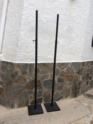 Columnas extensibles de hierro