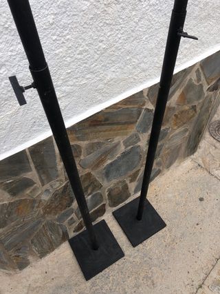 Columnas extensibles de hierro