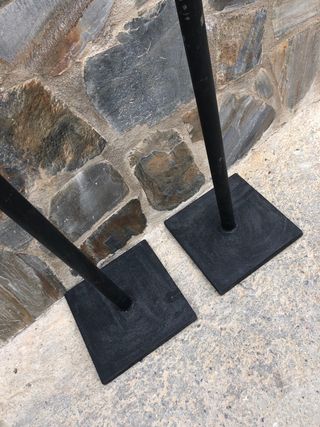 Columnas extensibles de hierro