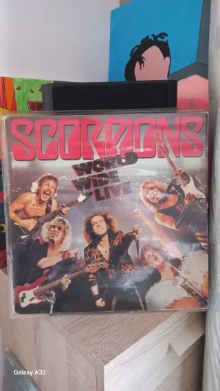 Vinilo Scorpions World Wide Live