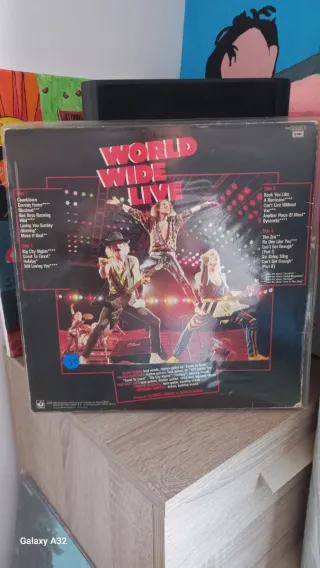 Vinilo Scorpions World Wide Live