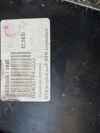 Asiento GasGas 2023 Original